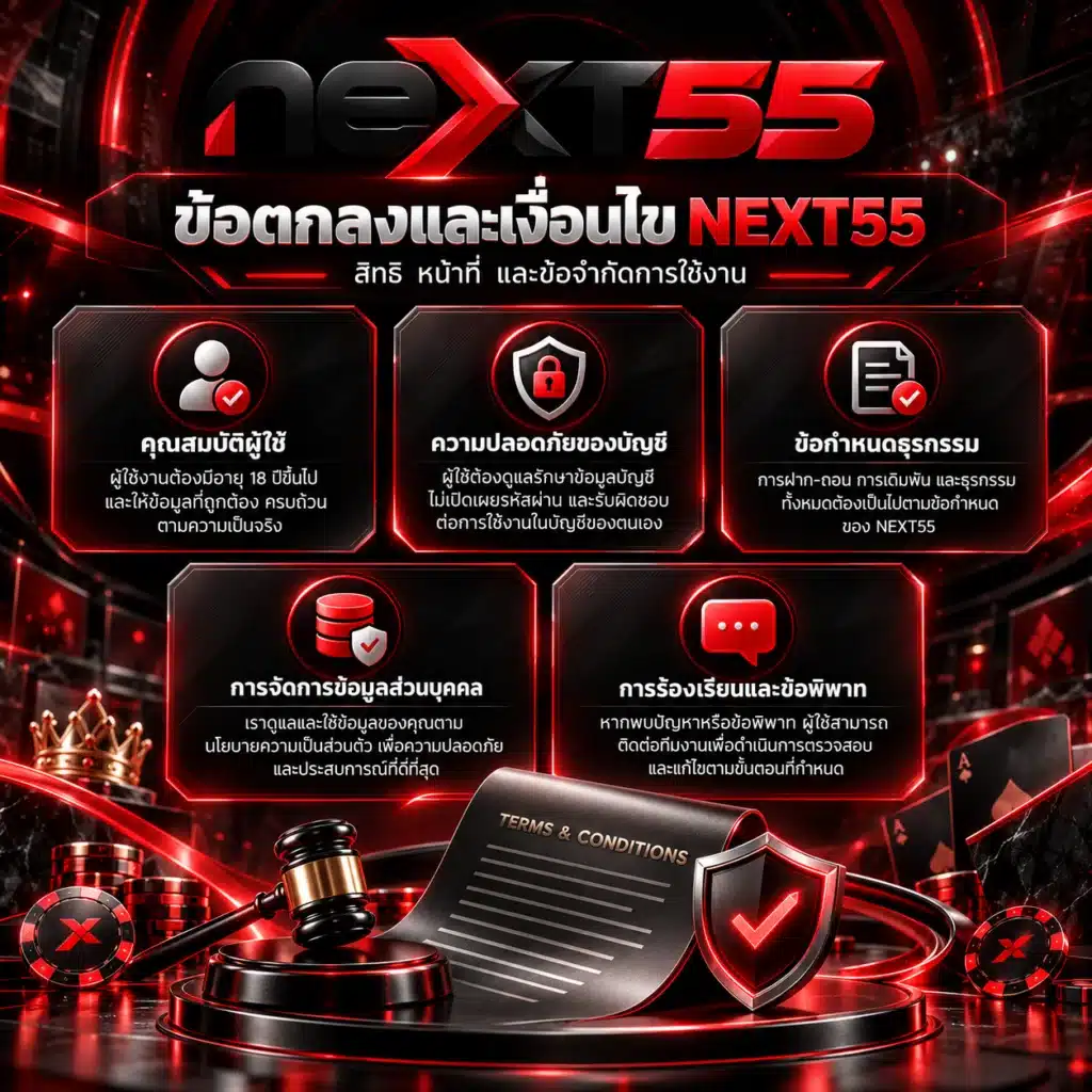 next55 ข้อตกลง